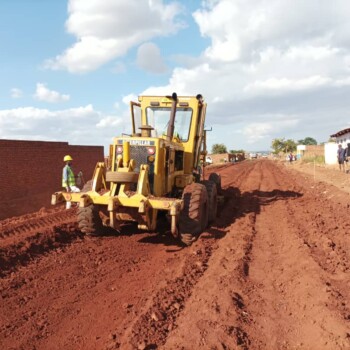 Construction of the upgrading of Ntandile to Airwing road from earth to bitumen road in Lilongwe City being supervised by IPP . The client Lilongwe City and financier is Roads Fund Administration